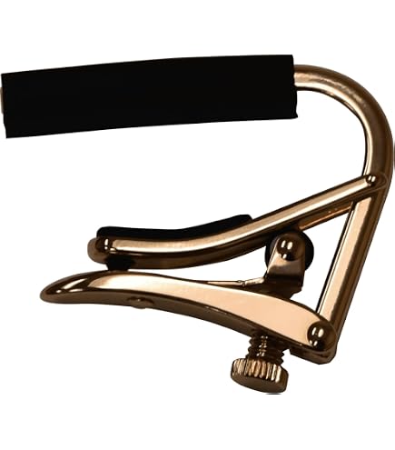 SHUBB カポタスト　F1ゴールド　美品 Amazon | SHUBB Fine Tune CAPO for Steel String Guitar F1